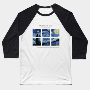 The starry night Baseball T-Shirt